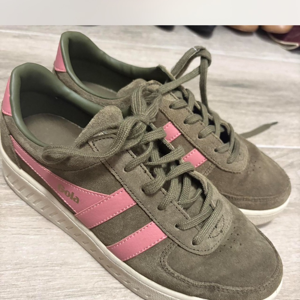 Gola green and Pink Casual Sneakers - Picture 2 of 3